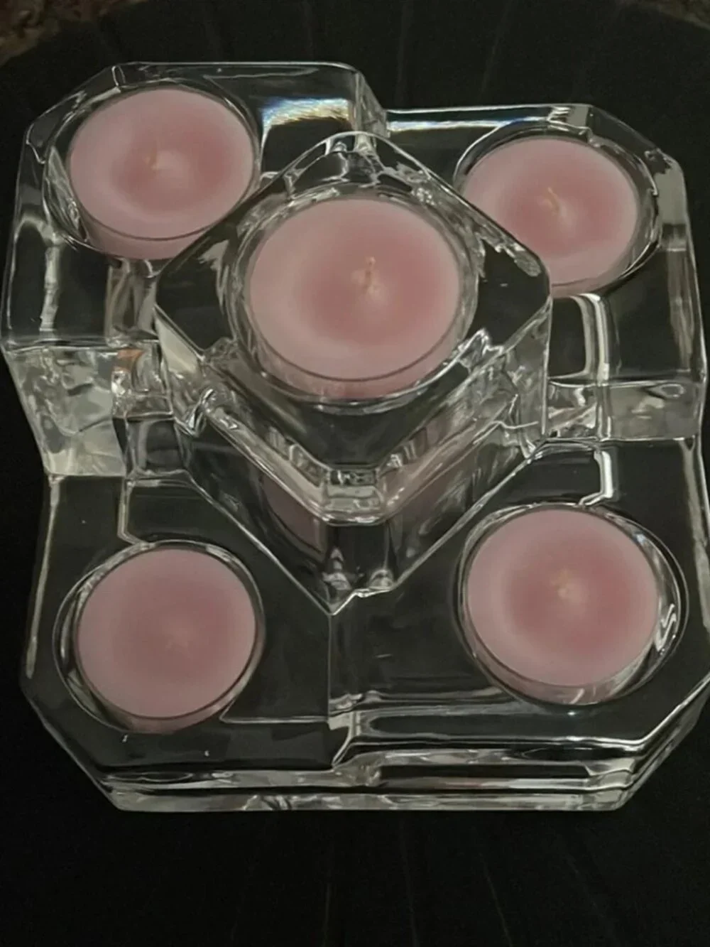 Partylite‎ Five Tier Crystal Castle Candle Holder